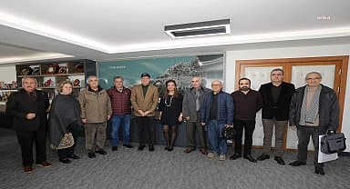 Narlıdere Belediye Başkanı Ali Engin, Öz Mavikent Konut Yapı Kooperatifi sakinleri ile görüştü