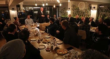 Odunpazarı Belediye Başkanı Kurt Vişnelik esnafı ile buluştu