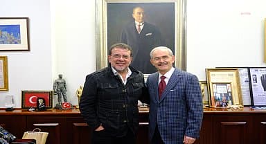 Özgentürk'ten Başkan Büyükerşen'e ziyaret