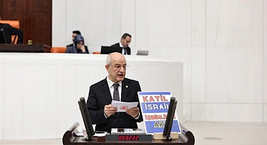 Saadet Partisi'ne geçen Ali Fazıl Kasap meclis kürsüsünden ilk konuşmasını yaptı