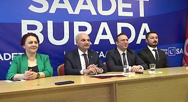 Saadet Partisi Sözcüsü Aydın: "Can Atalay'ın yeri TBMM'dir"