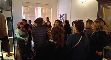 Tarsuslu kadınlar ilk defa Anıtkabir'i ziyaret etti