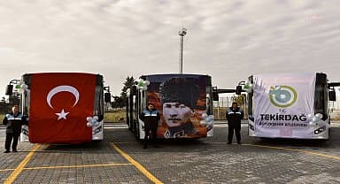 Tekirdağ Büyükşehir, konforlu ulaşım için araç filosunu güçlendirmeye devam ediyor