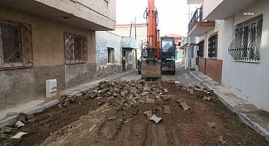 Turgutlu Belediyesi, İstasyonaltı Mahallesi'nin üçüncü etabında çalışmalara başladı