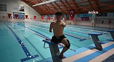 Yozgatlı 2 paralimpik yüzücü, milli mayo için çalışıyor