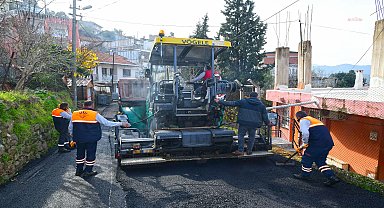 2023'te Karabağlar'da 20 bin tondan fazla asfalt serildi