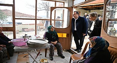 Akhisar Belediye Başkanı Dutlulu, mahalle ziyaretlerini sürdürüyor