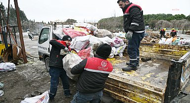 Akhisar Belediyesi soğuk kış günlerinde yuvaları ısıtmaya devam ediyor