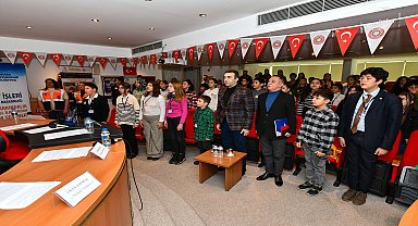 Ankara Büyükşehir Belediyesi Çocuk Meclisi'nde 'afet farkındalık ve temel ilk yardım eğitim semineri'