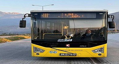 Aydın Büyükşehir Belediyesi, şehitler için toplu ulaşım araçlarına siyah kurdele astı