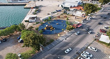 Ayvalık Belediyesi Park Bahçeler ve Fen İşleri Müdürlüğü çalışmalarını sürdürüyor
