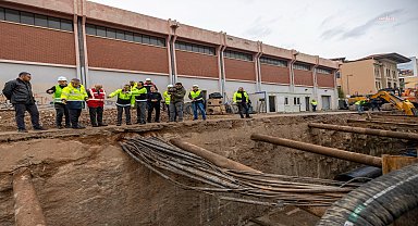 Başkan Soyer, Gümrük Pompa İstasyonu'ndaki bakım çalışmalarını inceledi