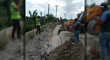 Beypazarı'nda 30 yıllık su hatları yenilendi