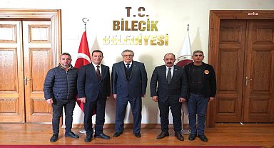 Bilecik Belediye Başkanı Mustafa Sadık Kaya'ya hayırlı olsun ziyareti
