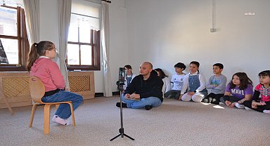 Bozüyük Belediyesi Yaratıcı Drama Atölyesi'ne yoğun ilgi