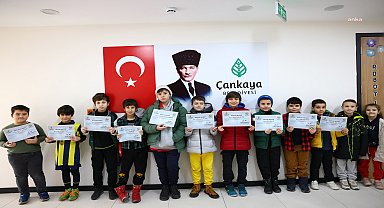 Çankaya'da 108 çocuk teknoloji eğitimini tamamladı