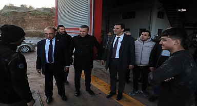 CHP'li Başkan Adayları Çetin Akın ve Ferdi Zeyrek'ten esnaf ziyareti
