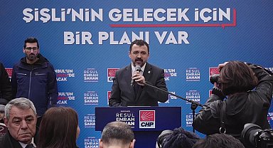 CHP'nin Şişli Adayı Resul Emrah Şahan: "Onlar toprağa bakınca arsa görür"