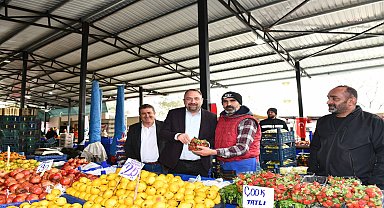 Çiğli Belediye Başkanı Gümrükçü: Tüm pazar yerlerinin üzeri kapatılacak