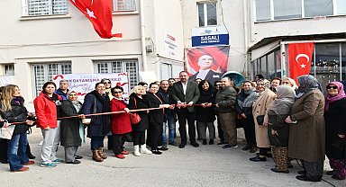 Çiğli Belediyesi 4. Kadın Dayanışma Merkezi'ni Sasalı'da açtı