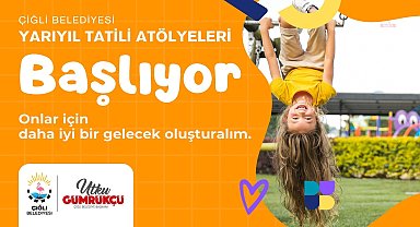 Çiğli Belediyesi'nden çocuklara sömestir hediyesi