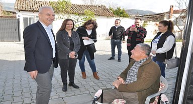 Çine Belediye Başkanı Kıvrak, mahalle ziyaretlerini sürdürüyor