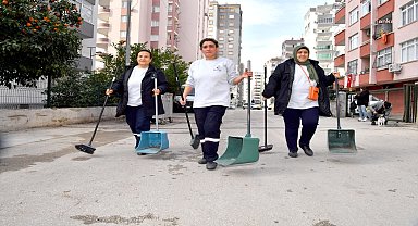 Çukurova'da Temizlik Melekleri Timi işbaşında