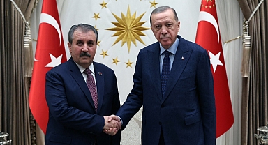 Cumhurbaşkanı Erdoğan, BBP Genel Başkanı Destici ile görüştü