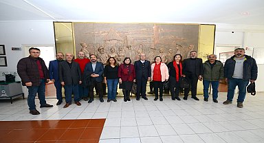 ÇYDD Kırşehir Şubesi'nden Belediye Başkanı Ekicioğlu'na ziyaret