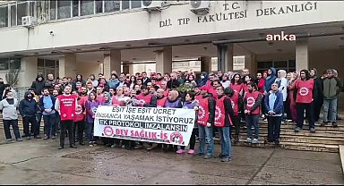 Diyarbakır'da sağlık çalışanları çalışma koşullarını protesto etti