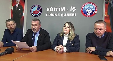 Eğitim-İş Edirne Şubesi Denetleme Kurulu Üyesi Dal: "Özel okullardan artık öğrenciler devlet okullarına nakil olmaya başladı"