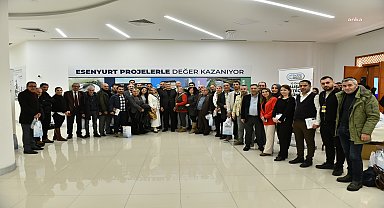 Esenyurt Belediye Başkanı Bozkurt, basın emekçileriyle buluştu
