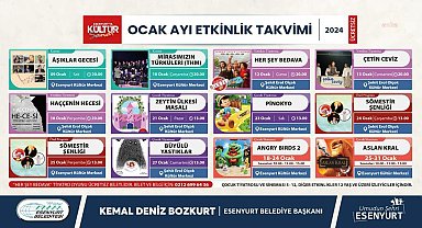 Esenyurt Belediyesi'nden kültür sanat dolu ocak ayı programı