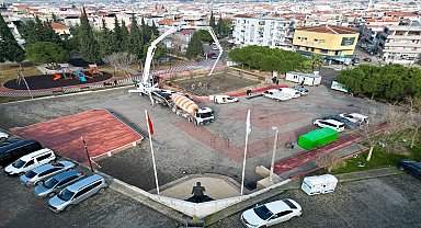 Gaziemir'de Porta 3 Sarnıç'ın temeli atıldı