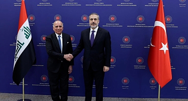 Hakan Fidan, Irak Dışişleri Bakanı Fuad Hüseyin ile görüştü