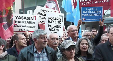 Hrant Dink İzmir'de anıldı... İzmir Emek ve Demokrasi Güçleri: "Bizler, barış, demokrasi ve özgürlükler önüne örülen kalın duvarları yıkmaya, karanlığı aydınlığa kavuşturmaya kararlıyız"