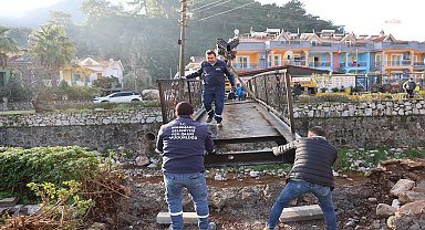 İçmeler'de 2 yeni köprü kullanıma sunuldu