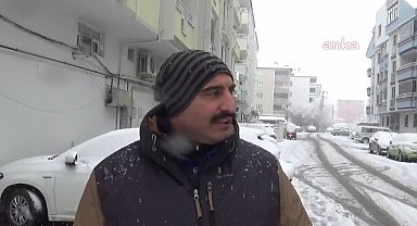Iğdır'da kar yağışı başladı