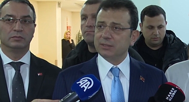 İmamoğlu Fatih Camii'nde saldırıya uğrayan imamı hastanede ziyaret etti