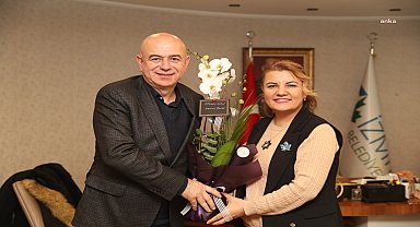 İzmit Belediye Başkanı Hürriyet, CHP Körfez Adayı Tayfun Balıkçı'yı ağırladı