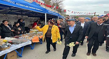 Karaburun'da Nergis Festivali izdihamı