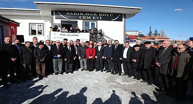 Kazım Kurt Sarıkavak Köyü Cemevi açılışına katıldı