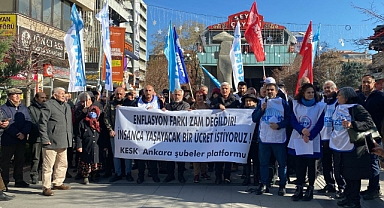 KESK: “En düşük emekli aylığı da 18 bin 700 TL’ye çıkarılmalı”