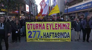 KHK'lı öğretmenlerin oturma eylemi 277. haftasında: "Üye ve yöneticilerimizin dosyaları şimdi de idare mahkemelerinin önünde bekletiliyor"