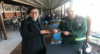 Konak Belediyesi çalışanından örnek davranış