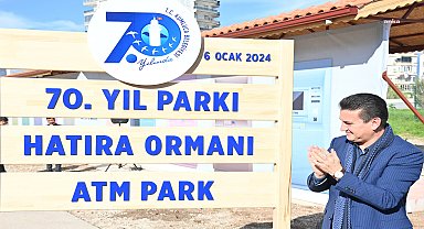 Kumluca Belediyesi 70.yıl fidan dikme etkinliği
