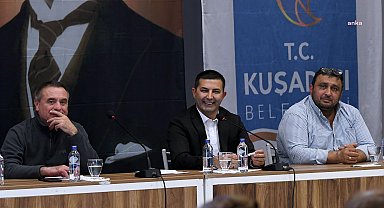 Kuşadası Belediye Başkanı Ömer Günel, Güzelçamlı'da hemşehrileri ile buluştu