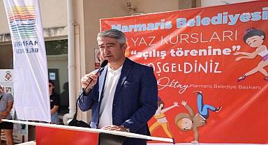 Marmaris Belediyesi'nden spora yatırım, sporcuya destek