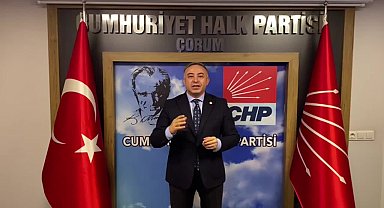 Mehmet Tahtasız: "2024 Yılı Çorum-Delice Hızlı Tren Projesi için ayrılan bütçe sadece 2 bin TL. Bu bütçeyle 23 milyon 238 bin yıl sonra ancak Çorum'a hızlı tren gelebilir""