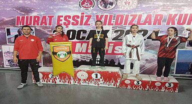 Menteşe Belediyesi'nin küçük karatecilerinden büyük başarı